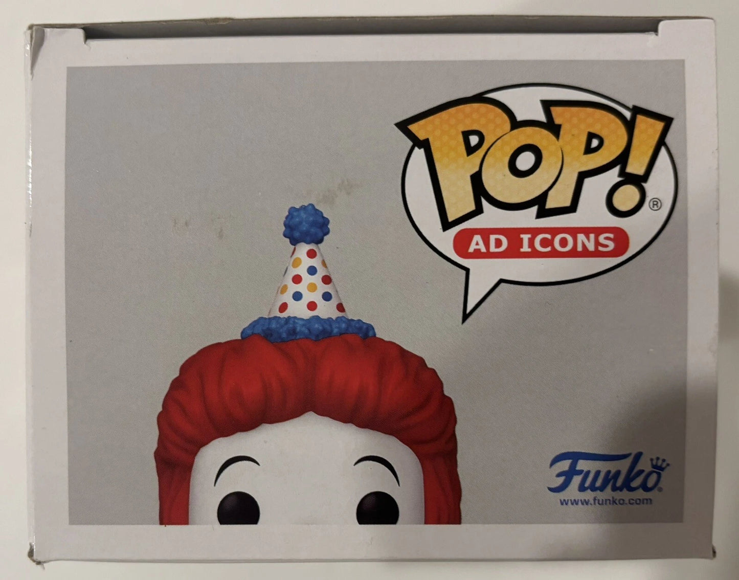 Jack Doepke Autographed/Signed "Happy Birthday! Your Clown-" Birthday Ronald McDonald Funko Pop!