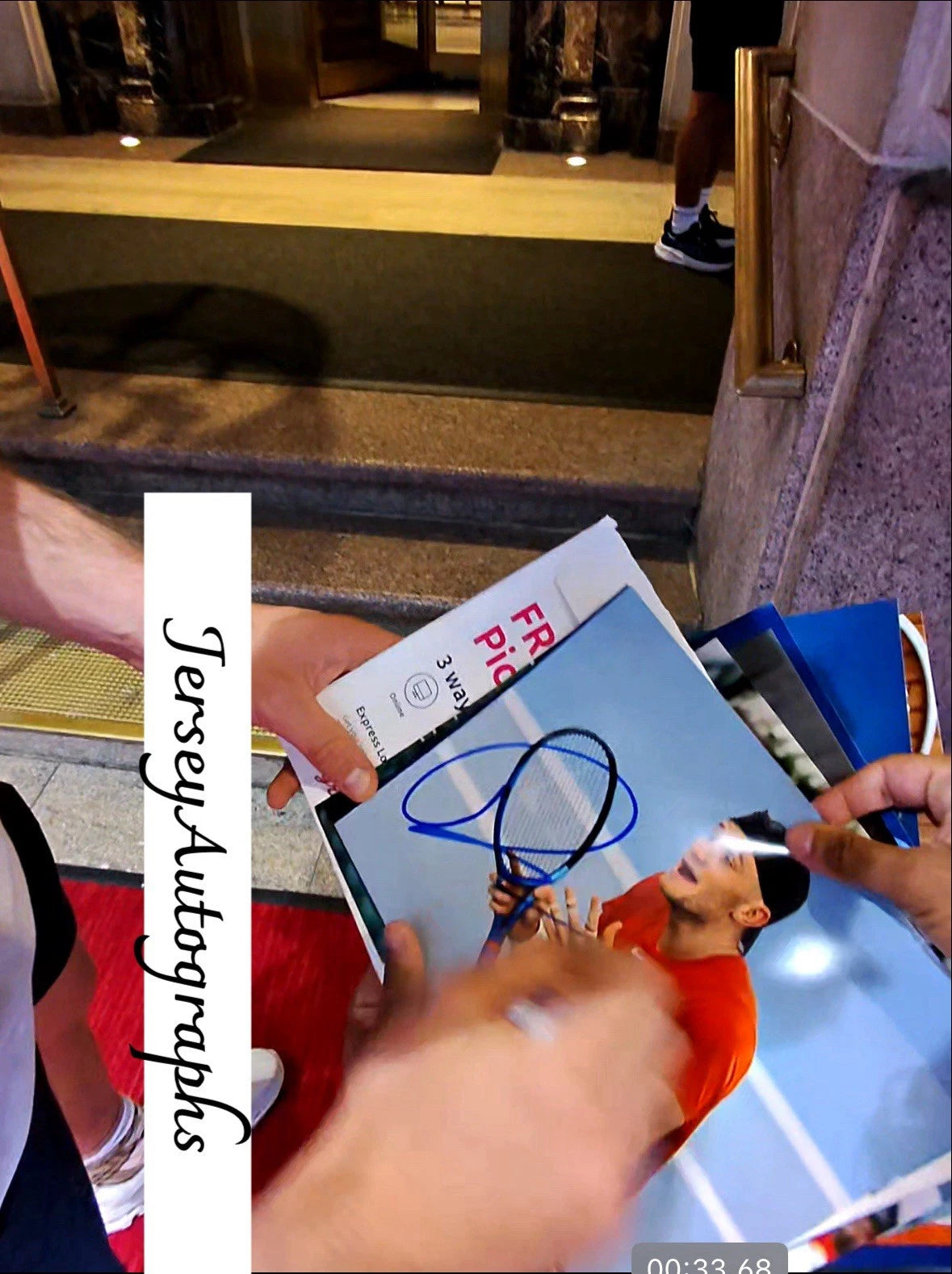 Jack Draper Autographed/Signed 8x10 Photo Exact Proof!