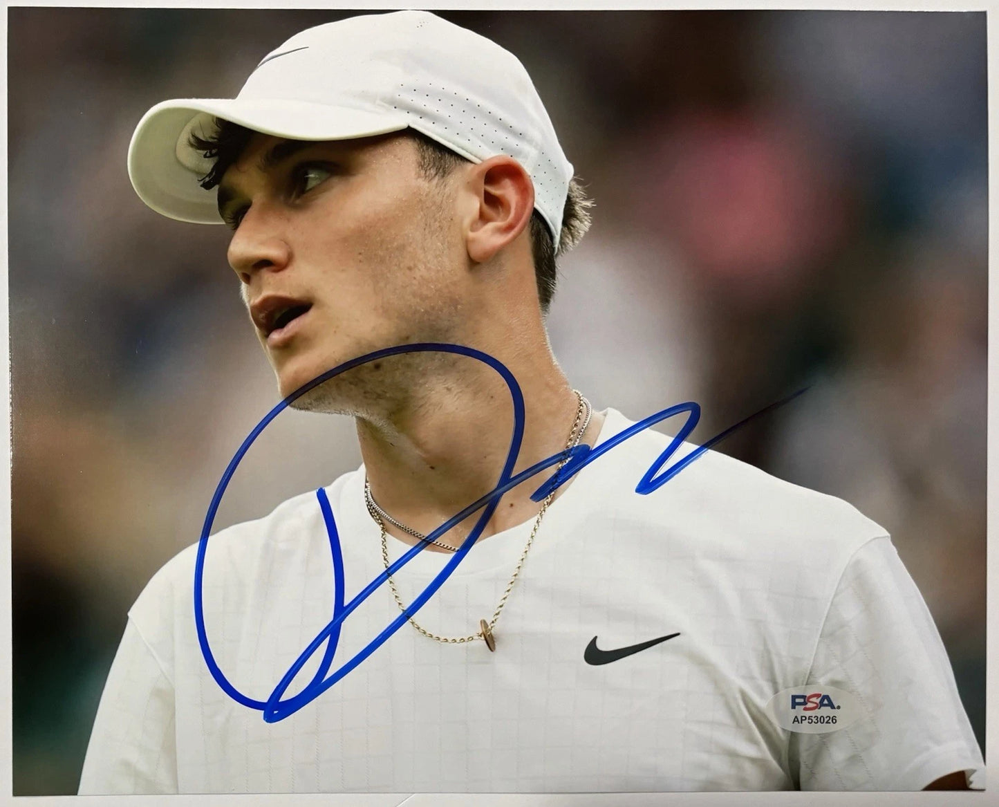 Jack Draper Autographed/Signed 8x10 Photo PSA & Exact Proof!