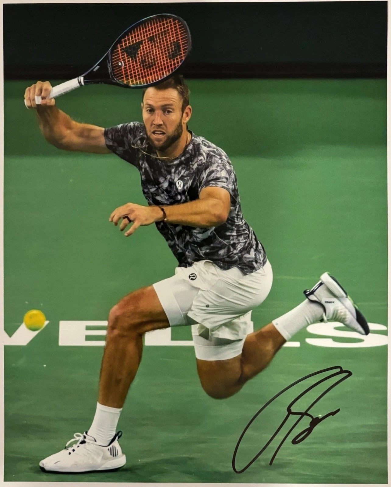 Jack Sock Autographed/Signed 8x10 Photo!