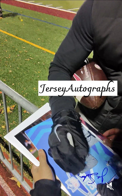 Joe Schoen Autographed/Signed 8x10 New York Giants Photo Exact Proof!