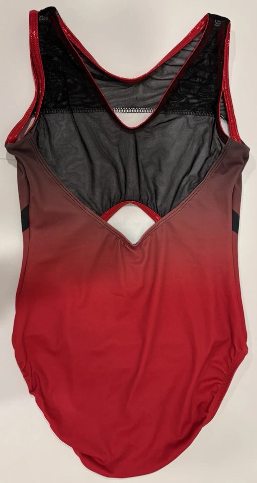 Jordan Chiles GK Elite Embrace It Elegance Red USA Gymnastics Leotard Adult Large! (Unisgned)