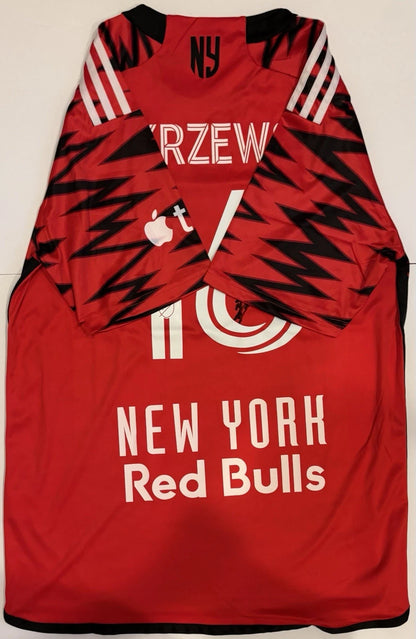 Julian Hall Autographed/Signed Zakrzewski New York Red Bulls Jersey Exact Proof!