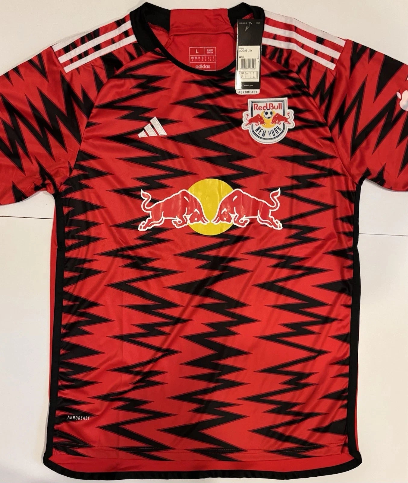 Julian Hall Autographed/Signed Zakrzewski New York Red Bulls Jersey Exact Proof!
