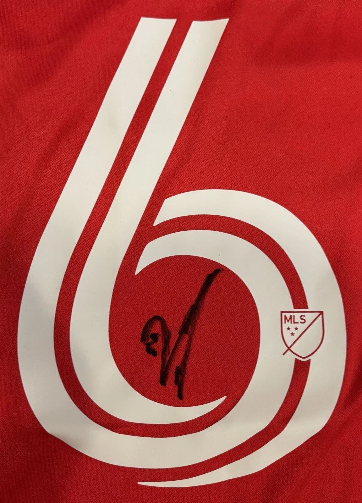 Julian Hall Autographed/Signed Zakrzewski New York Red Bulls Jersey Exact Proof!