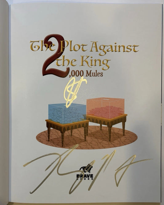 Kash Patel Autographed/Signed "The Plot Against the King 2000 Mules" Book JSA!