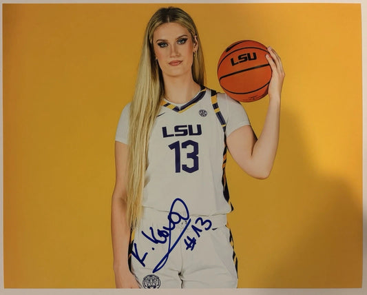 Kate Koval Autographed/Signed LSU Tigers 8x10 Photo!