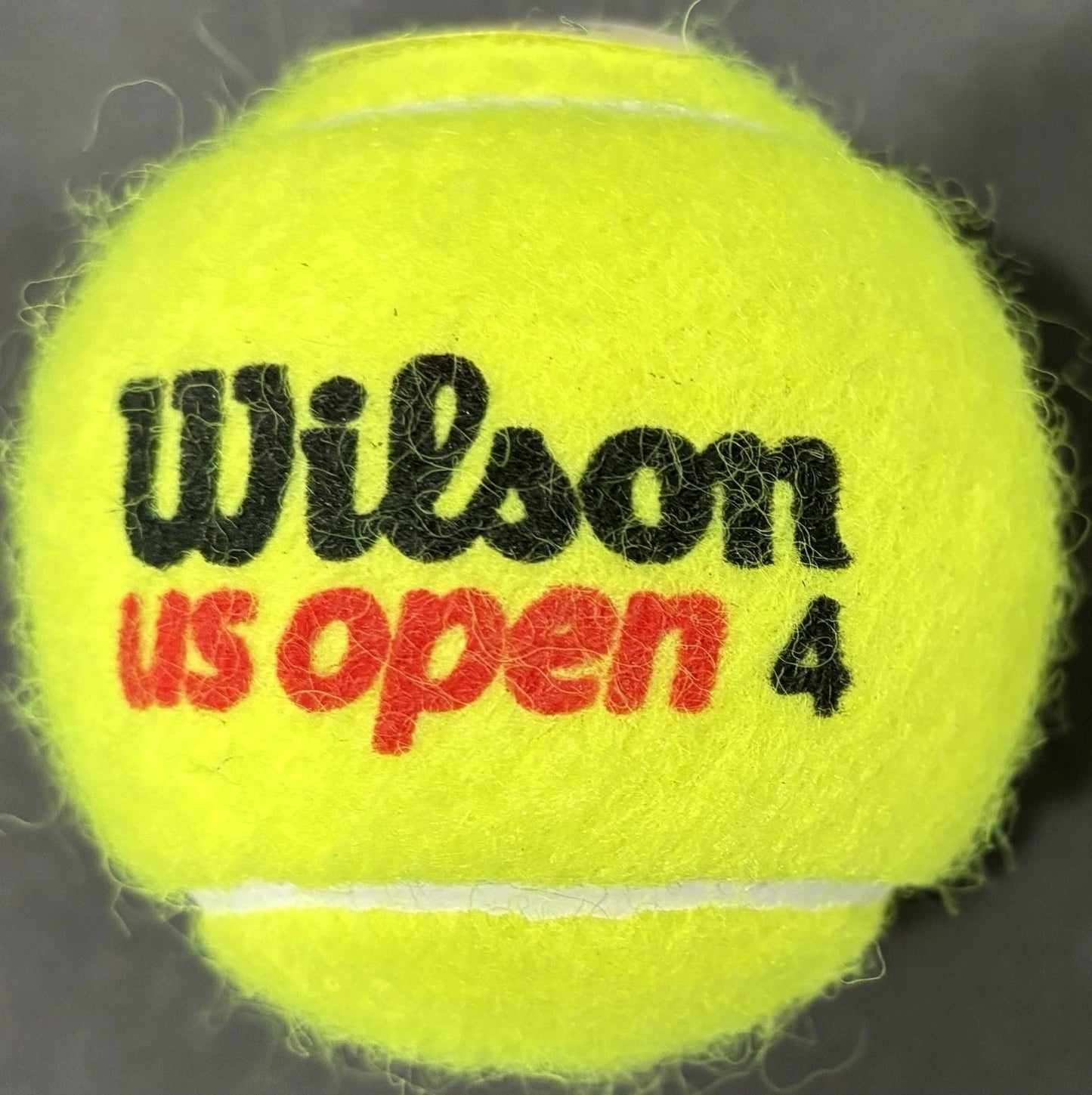 Kei Nishikori Autographed/Signed US Open Wilson Tennis Ball PSA!