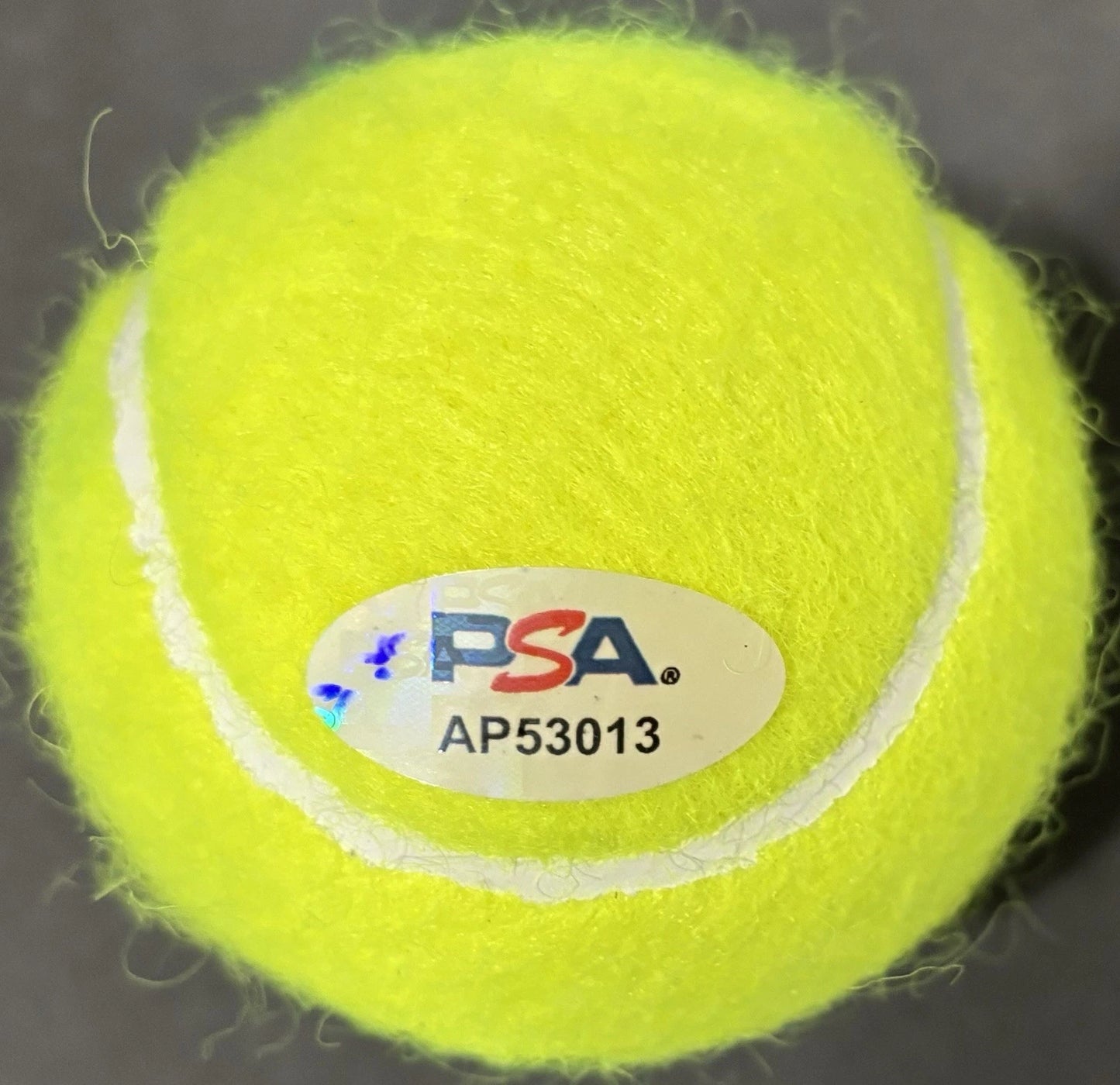 Kei Nishikori Autographed/Signed US Open Wilson Tennis Ball PSA!