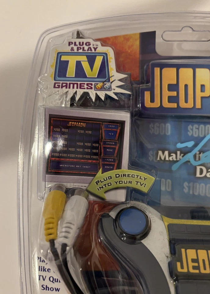 Ken Jennings Autographed/Signed Jeopardy TV Electronic Mini Game Console!
