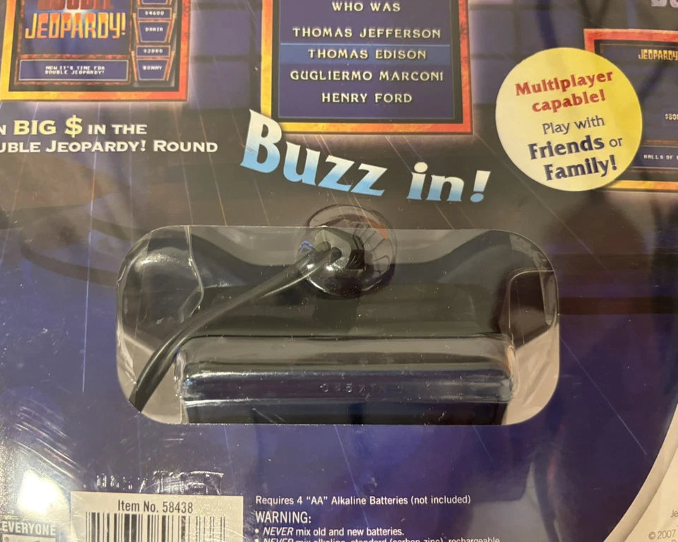 Ken Jennings Autographed/Signed Jeopardy TV Electronic Mini Game Console!