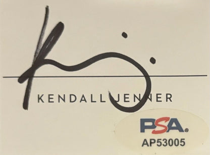 Kendall Jenner Autographed/Signed Cut PSA 11x14 Framed 8x10 Photo!