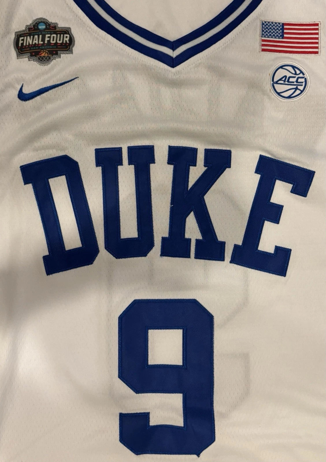 Khaman Maluach Autographed/Signed Duke Blue Devils Jersey Exact Proof!