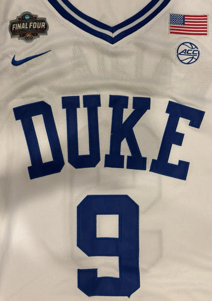 Khaman Maluach Autographed/Signed Duke Blue Devils Jersey Exact Proof!