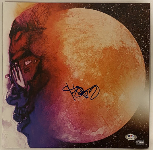 Kid Cudi Autographed/Signed Man on the Moon Vinyl PSA COA!