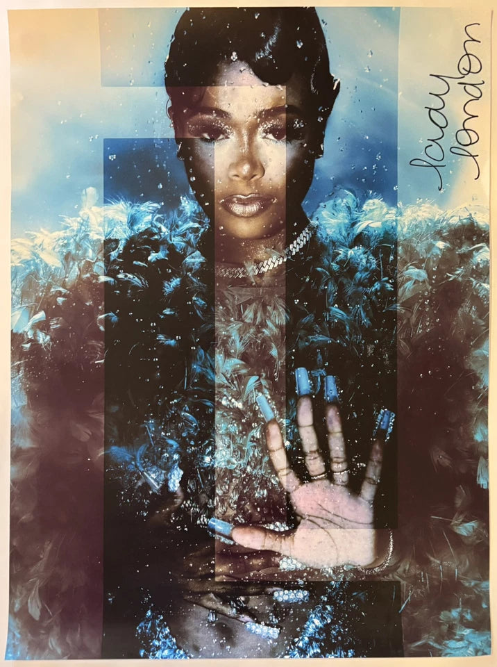 Lady London Full Name Autographed/Signed 18x24 Poster!