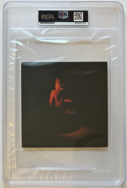 Mahalia Autographed/Signed & Inscriptions IRL CD Insert PSA Encapsulated!