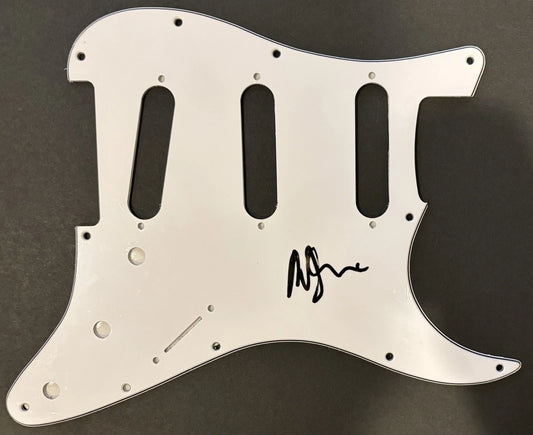 Marty Friedman (Megadeath) Autographed/Signed Electric Guitar Pickguard!