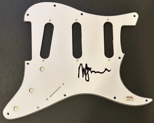 Marty Friedman (Megadeth) Autographed/Signed Electric Guitar Pickguard PSA!
