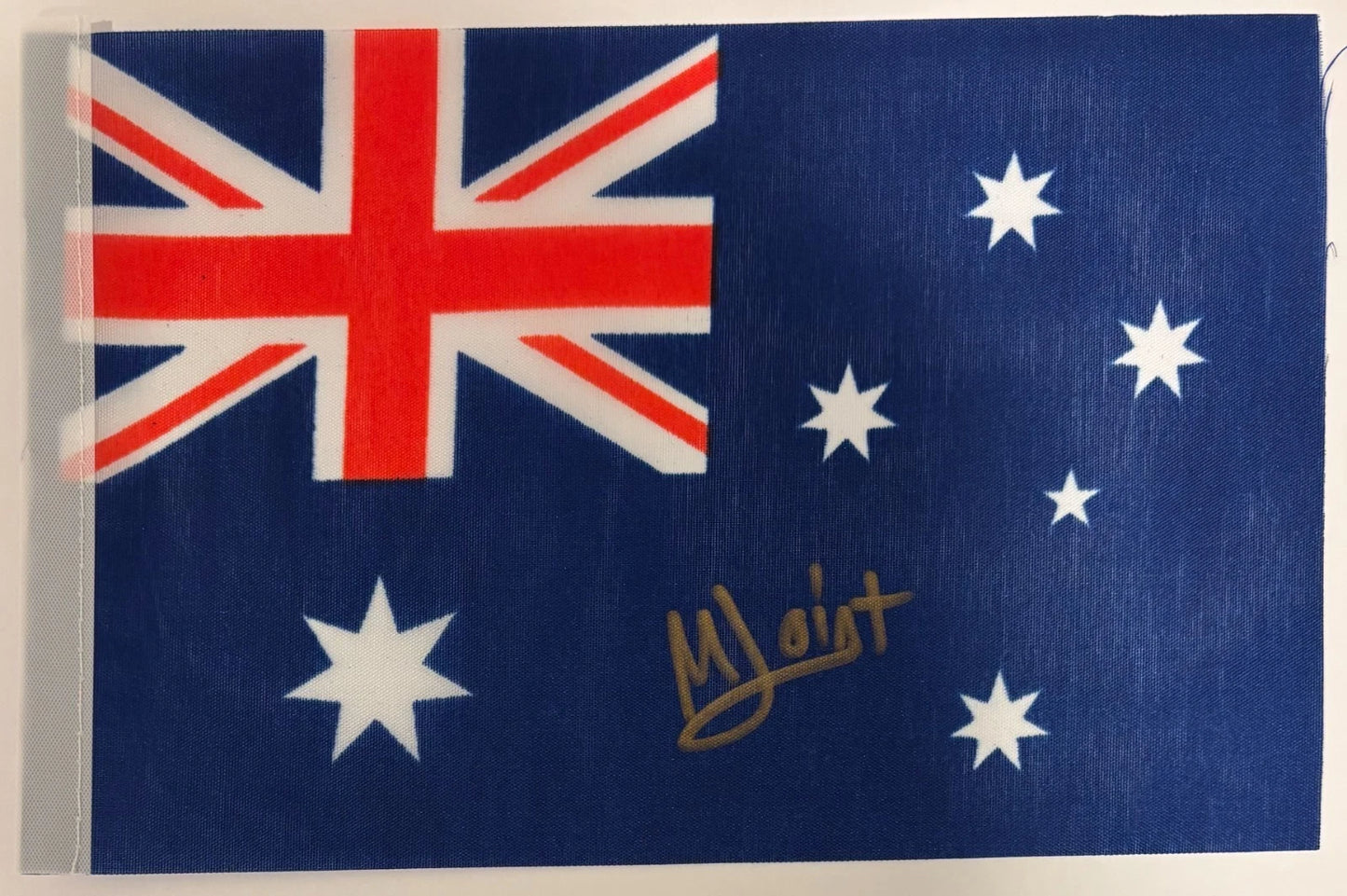 Maya Joint Autographed/Signed Mini Australian Flag RARE! Tennis Auto WTA QTY