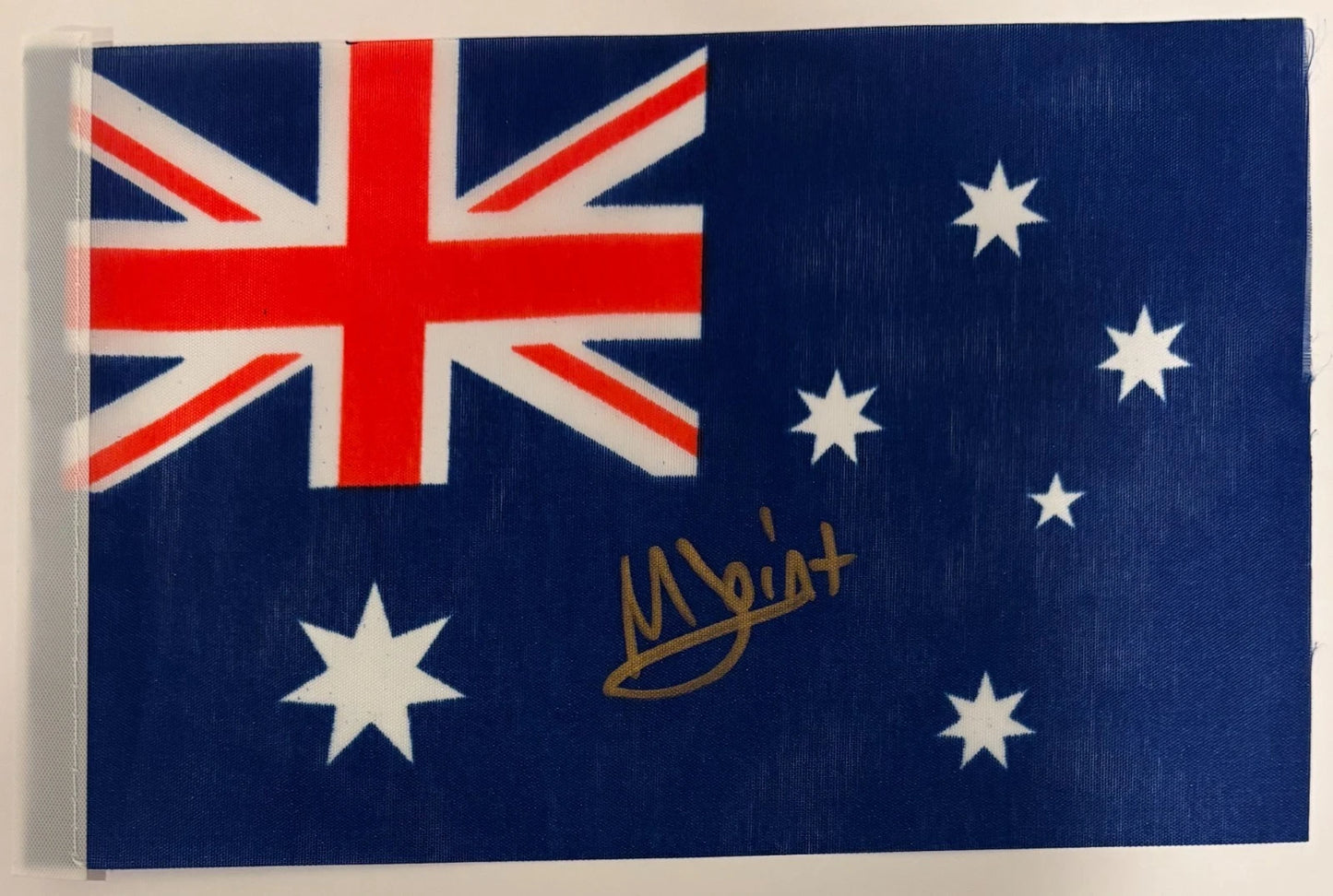 Maya Joint Autographed/Signed Mini Australian Flag RARE! Tennis Auto WTA QTY