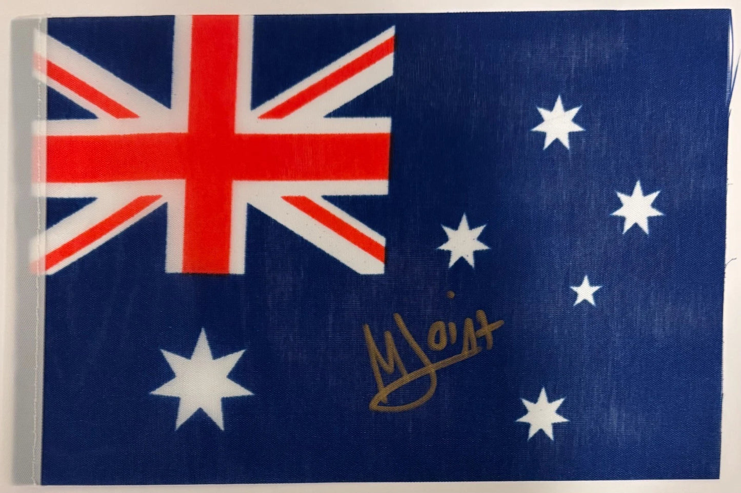 Maya Joint Autographed/Signed Mini Australian Flag RARE! Tennis Auto WTA QTY
