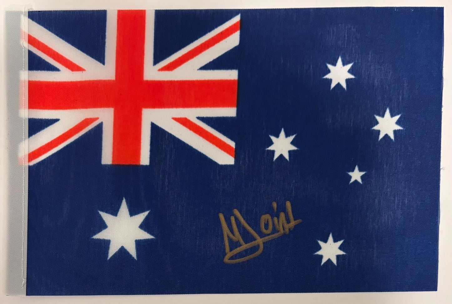 Maya Joint Autographed/Signed Mini Australian Flag RARE! Tennis Auto WTA QTY