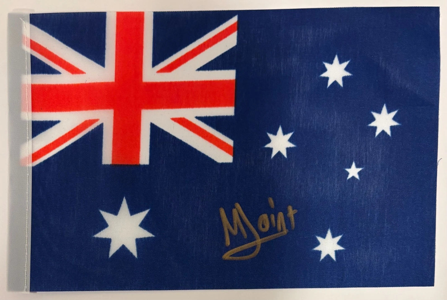 Maya Joint Autographed/Signed Mini Australian Flag RARE! Tennis Auto WTA QTY
