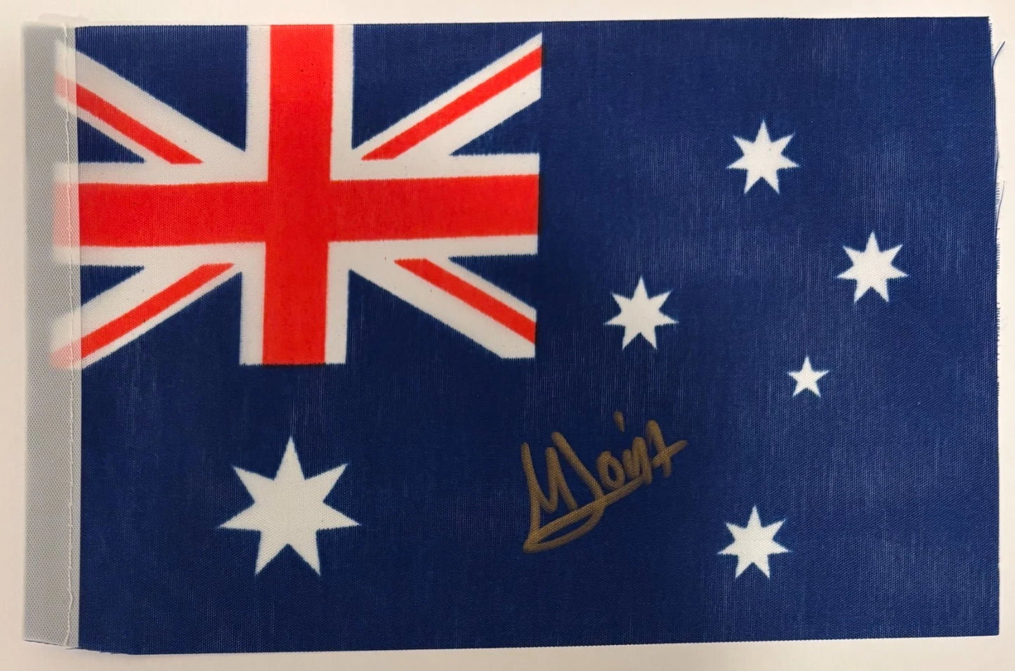 Maya Joint Autographed/Signed Mini Australian Flag RARE! Tennis Auto WTA QTY