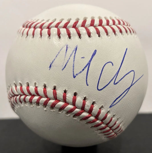 Michael Chandler Autographed/Signed ROMLB Baseball Exact Proof!