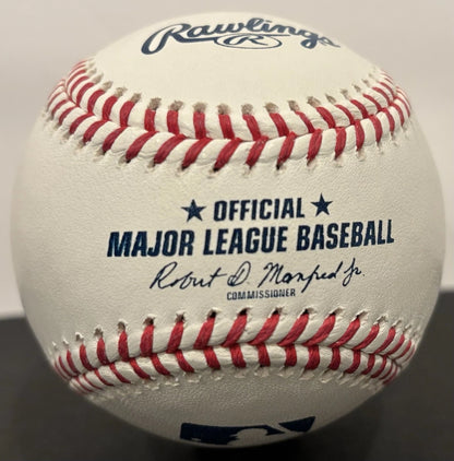 Michael Chandler Autographed/Signed ROMLB Baseball Exact Proof!
