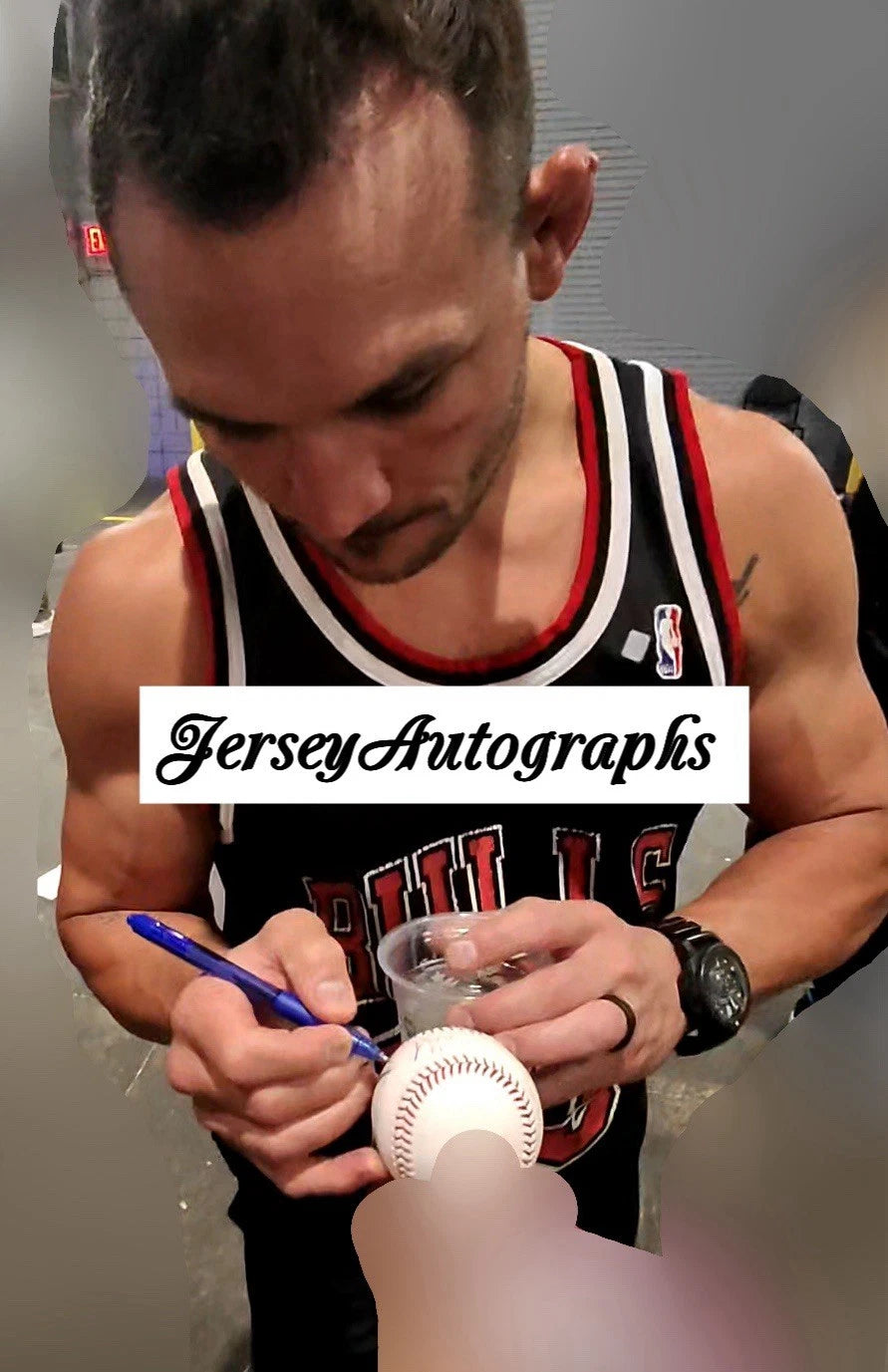 Michael Chandler Autographed/Signed ROMLB Baseball Exact Proof!