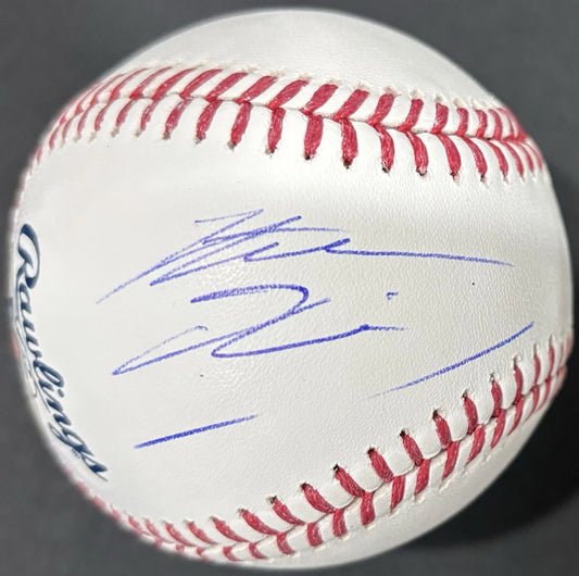 Nate Diaz Autographed/Signed ROMLB Baseball PSA!
