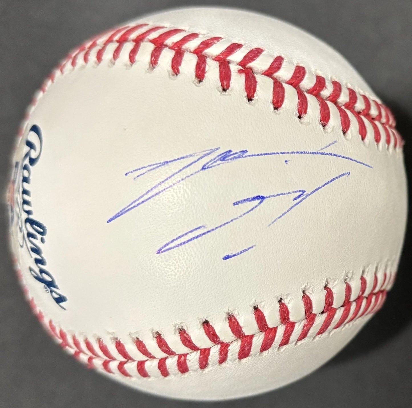 Nate Diaz Autographed/Signed ROMLB Baseball PSA!