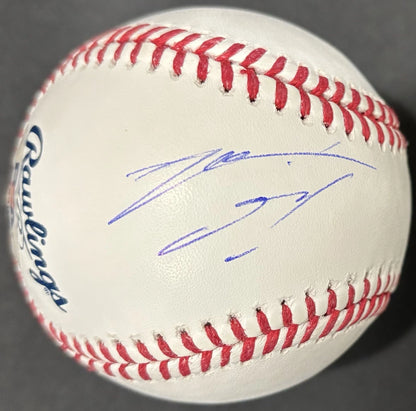 Nate Diaz Autographed/Signed ROMLB Baseball PSA!