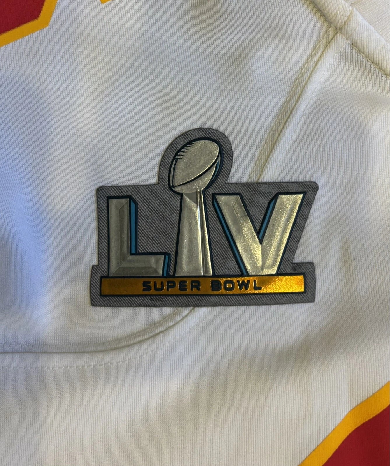 Patrick Mahomes Kansas City Chiefs Nike Super Bowl LV White Jersey Men's New Size XXL! (Unsigned)