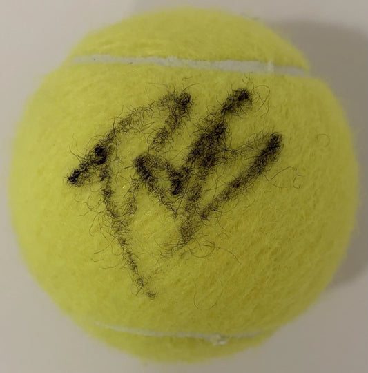 Peyton Stearns Autographed/Signed US Open Wilson Tennis Ball!