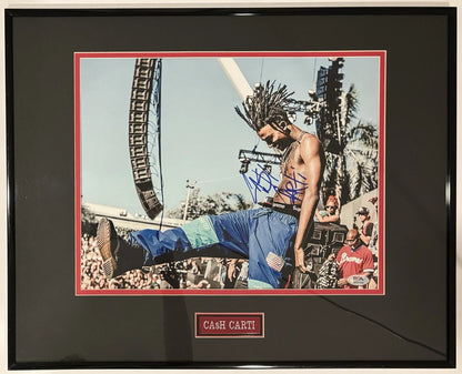 Playboi Carti Autographed/Signed 11x14 Photo PSA Custom Mat 16x20 Framed!