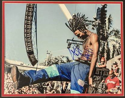Playboi Carti Autographed/Signed 11x14 Photo PSA Custom Mat 16x20 Framed!