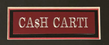 Playboi Carti Autographed/Signed 11x14 Photo PSA Custom Mat 16x20 Framed!