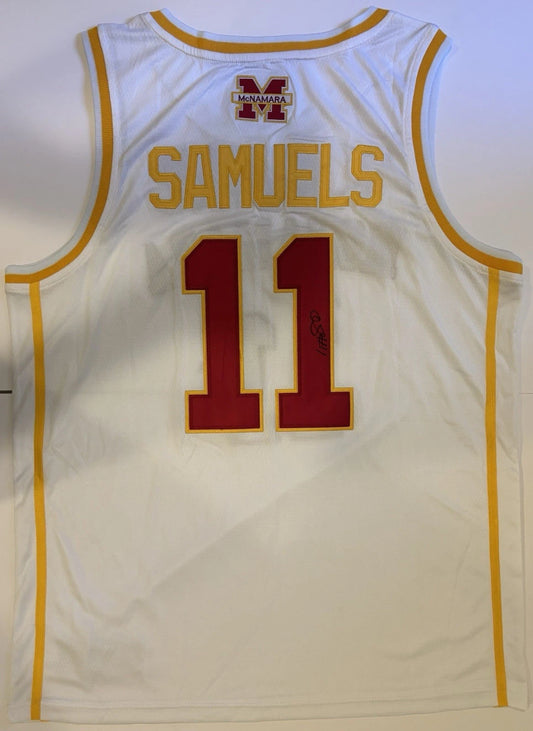 Qayden Samuels Autographed/Signed Bishop McNamara Jersey!