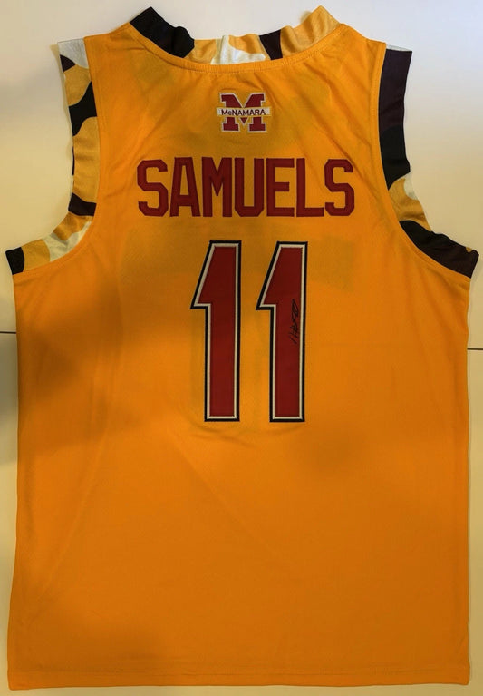 Qayden Samuels Autographed/Signed Bishop McNamara Jersey!