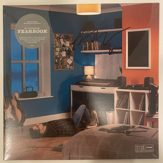 RJ Thompson Autographed/Signed Yearbook Vinyl!