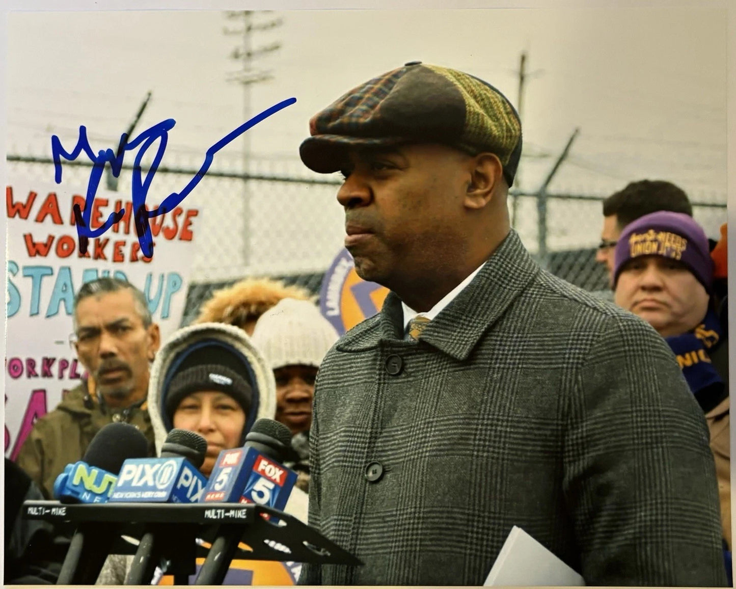 LOT of 16 Ras Baraka Autographed/Signed 8x10 Photos!