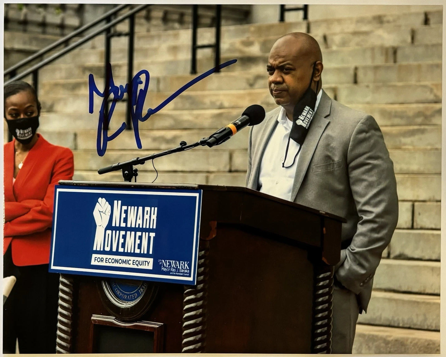 LOT of 16 Ras Baraka Autographed/Signed 8x10 Photos!