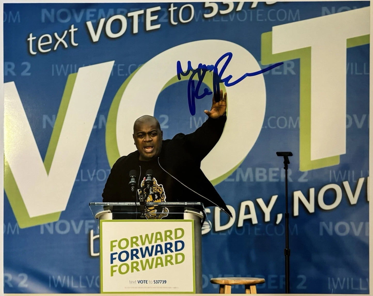 LOT of 16 Ras Baraka Autographed/Signed 8x10 Photos!