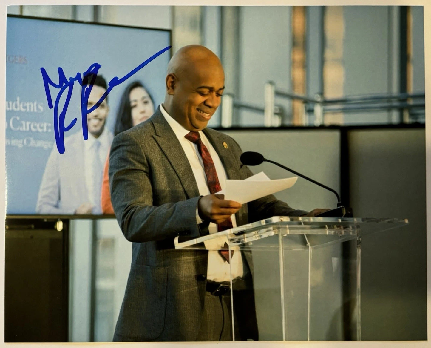 LOT of 16 Ras Baraka Autographed/Signed 8x10 Photos!