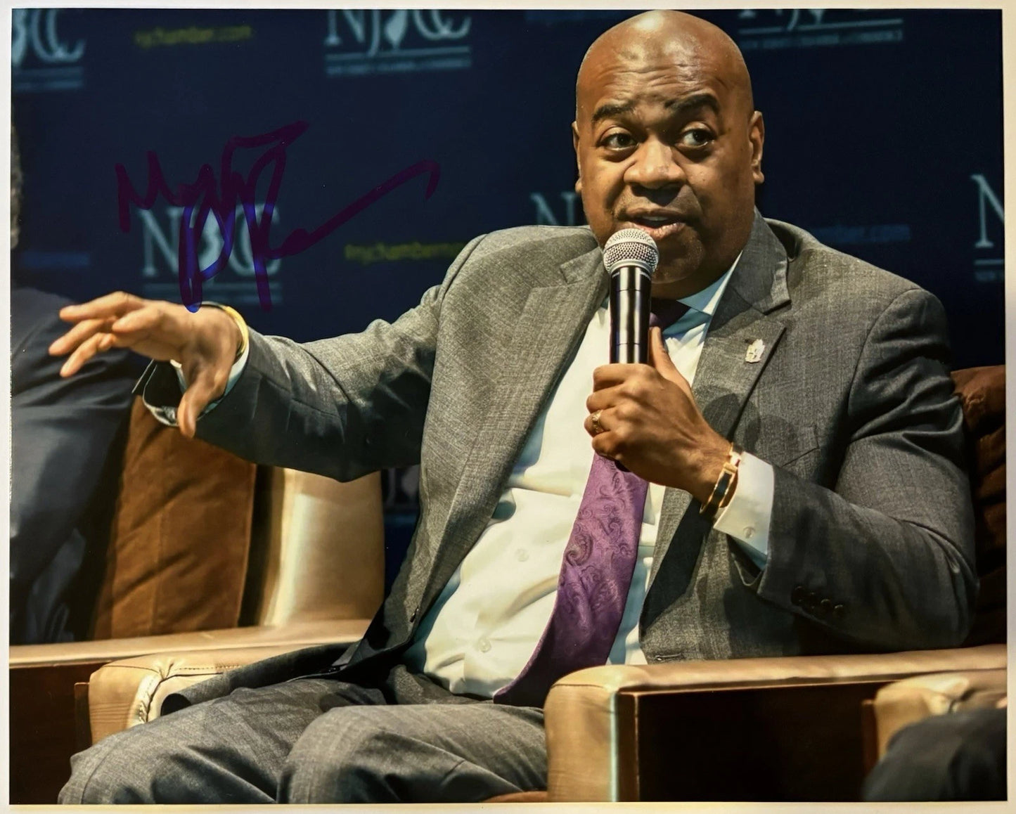 LOT of 16 Ras Baraka Autographed/Signed 8x10 Photos!