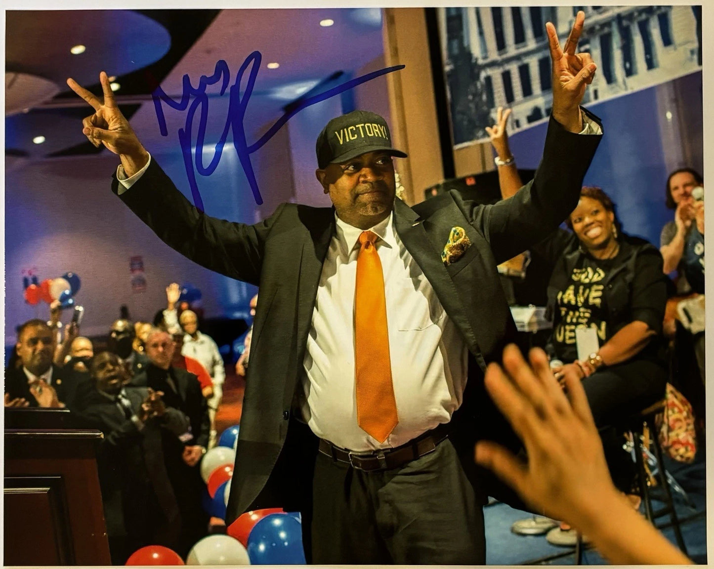 LOT of 16 Ras Baraka Autographed/Signed 8x10 Photos!