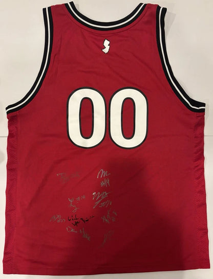 (9) Rutgers Basketball 2024-25 Team Autographed/Signed Adidas Jersey Dylan Harper +8!